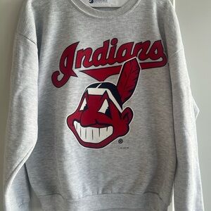 Cleveland Indians Chief Wahoo Crewneck